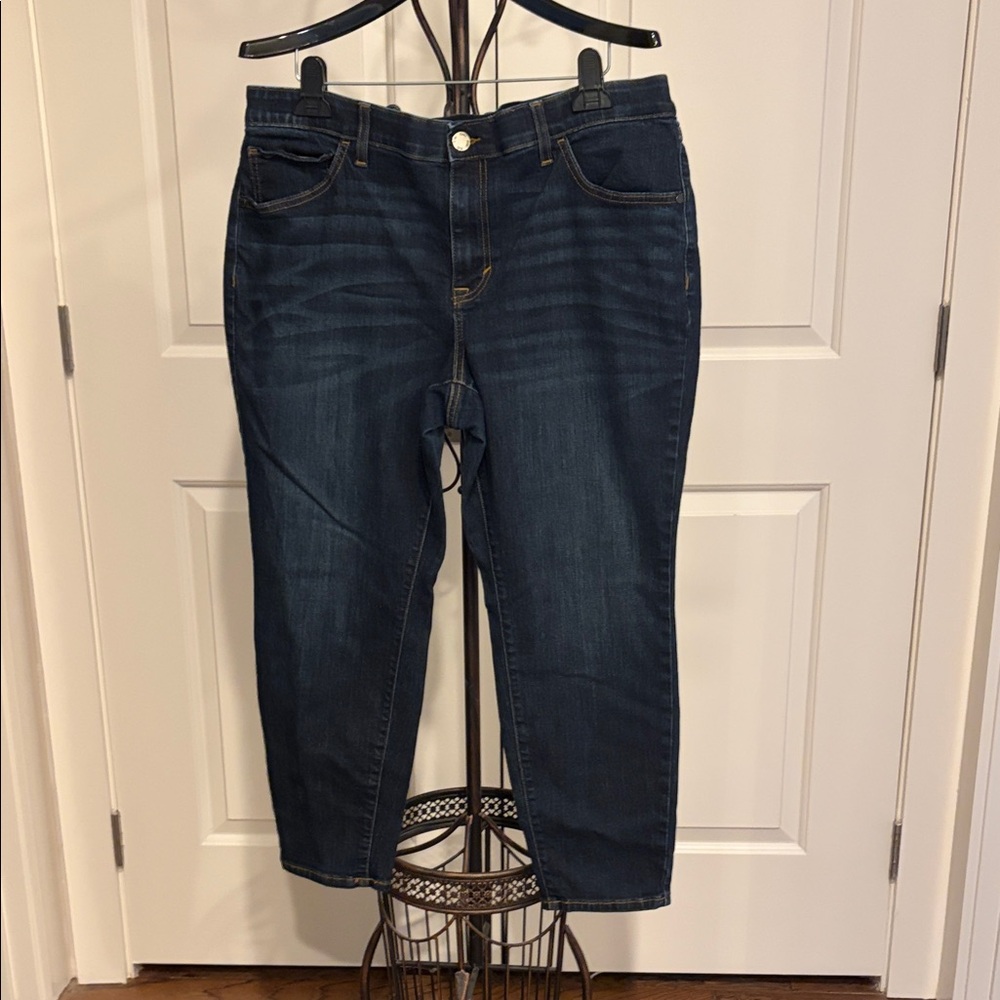 EVRI Dark Indigo Ankle Jeans